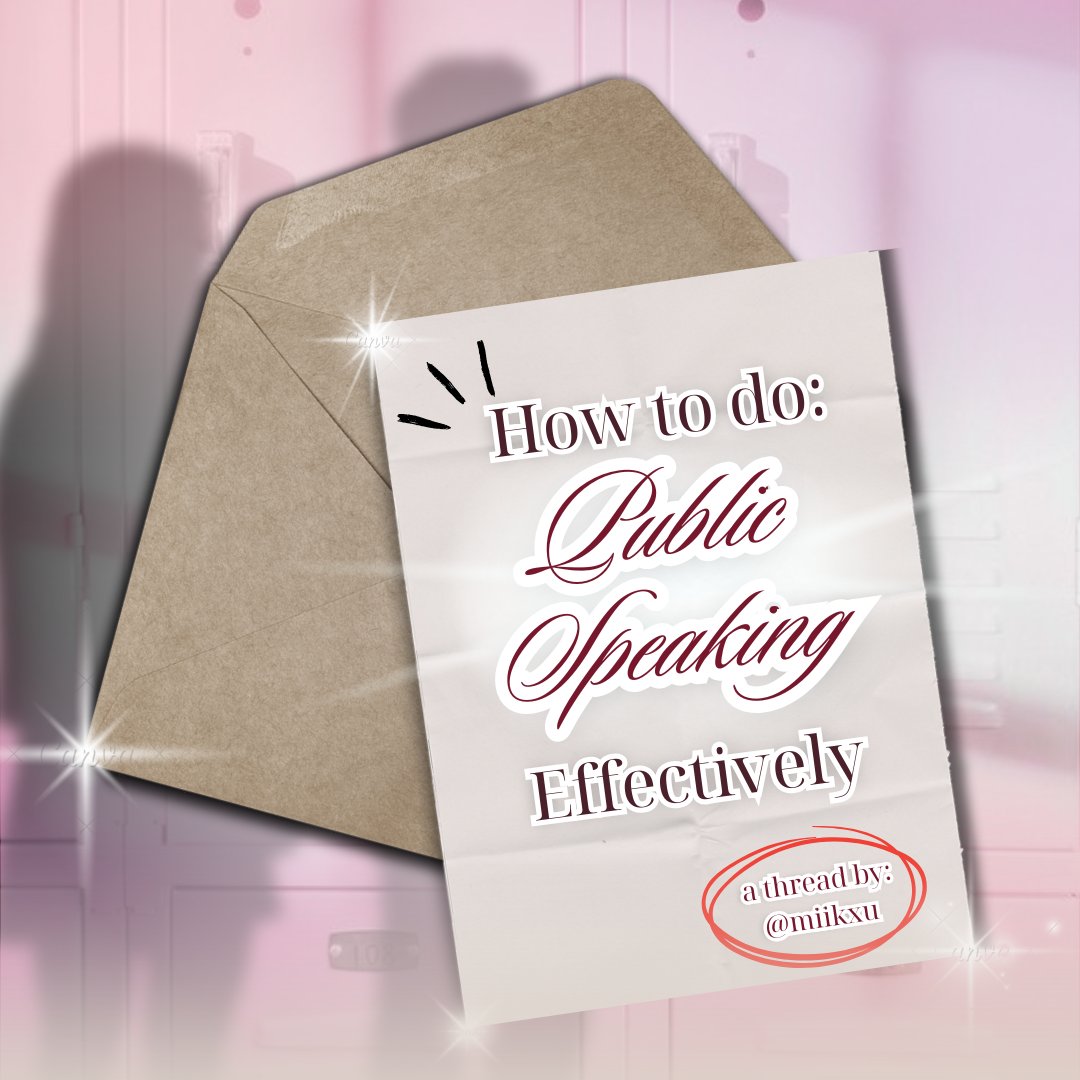 miikxu_'s tweet image. 𝐇𝐨𝐰 𝐭𝐨 𝐝𝐨 𝐏𝐮𝐛𝐥𝐢𝐜 𝐒𝐩𝐞𝐚𝐤𝐢𝐧𝐠 𝐄𝐟𝐟𝐞𝐜𝐭𝐢𝐯𝐞𝐥𝐲

a #studytwt #studytwtph 🧵