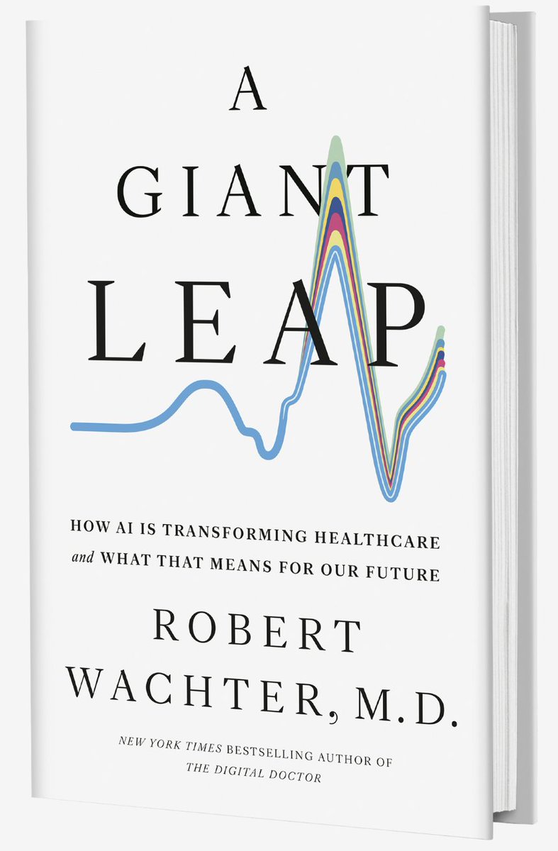 Bob_Wachter's tweet image. Thrilled to see my book on healthcare Al open for preorders! sites.prh.com/preview/6f5cab… I tried to cut thru the hype, with stories & insights on everything from scribes to surgery, hallucinations to misinfo, med education to regulation. Plus "Will there be doctors?" @portfoliobooks