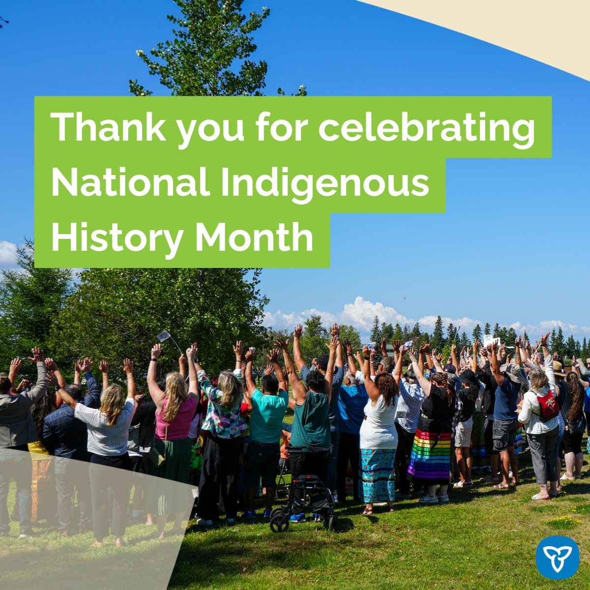 As #NIHM2025 ends, we say: Miigwetch, Niá:wen, Marsi, Nakurmiik, and thank you for your support in celebrating the vibrant cultures, contributions, and achievements of Indigenous peoples that have shaped a stronger province for all.