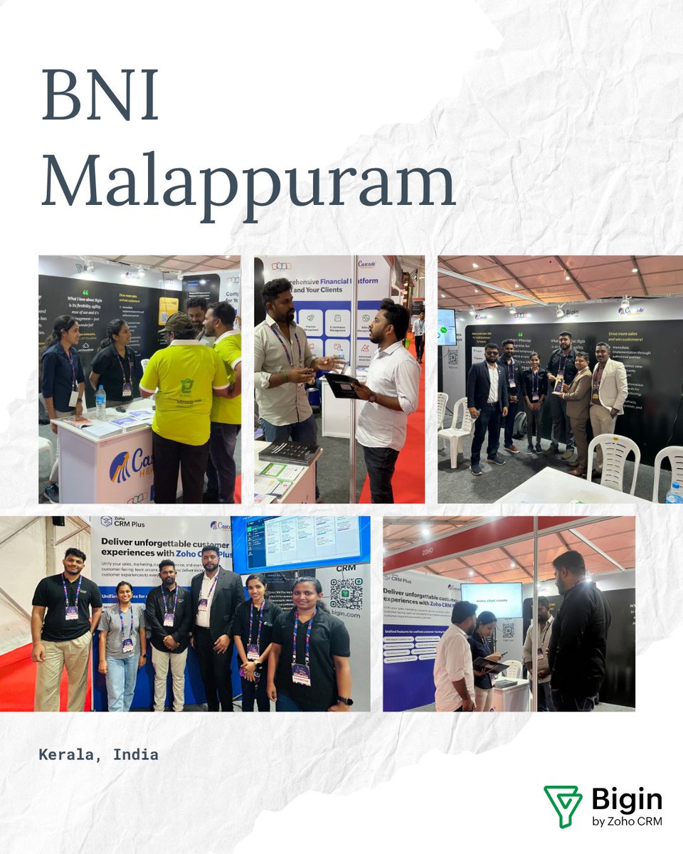 Bigin's tweet image. In the first half of 2025, we had the joy of connecting with small businesses across India. ✨
We're grateful for every conversation, every story shared over chai. ☕ And to every incredible entrepreneur we met—Bigin's got your back! 🙌
#SmallBusiness #CRM #BusinessGrowth
