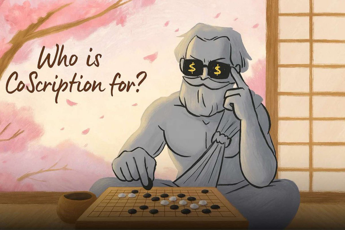 Who is CoScription really for? 🤔

It’s not just a playground for AI nerds though we love them too! It’s built for anyone who wants to create, innovate, and share:

✅ AI enthusiasts - craft unique images &amp; get rewarded

✅ Developers - launch and monetize your own AI agents

✅