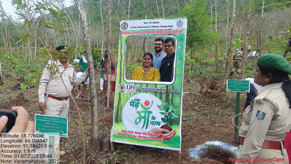 PCCF & HoFF Odisha (@pccfodisha) on Twitter photo on the eve of 76th Van Mahotsav 2025, a District-level celebration was organized by the Paralakhemundi Forest Division. <a href="/CMO_Odisha/">CMO Odisha</a> <a href="/ForestDeptt/">Odisha Forest, Env. and Climate Change Department</a> <a href="/PCCFWL_Odisha/">PCCF WL & CWLW, Odisha</a> on the eve of 76th Van Mahotsav 2025, a District-level celebration was organized by the Paralakhemundi Forest Division. <a href="/CMO_Odisha/">CMO Odisha</a> <a href="/ForestDeptt/">Odisha Forest, Env. and Climate Change Department</a> <a href="/PCCFWL_Odisha/">PCCF WL & CWLW, Odisha</a>