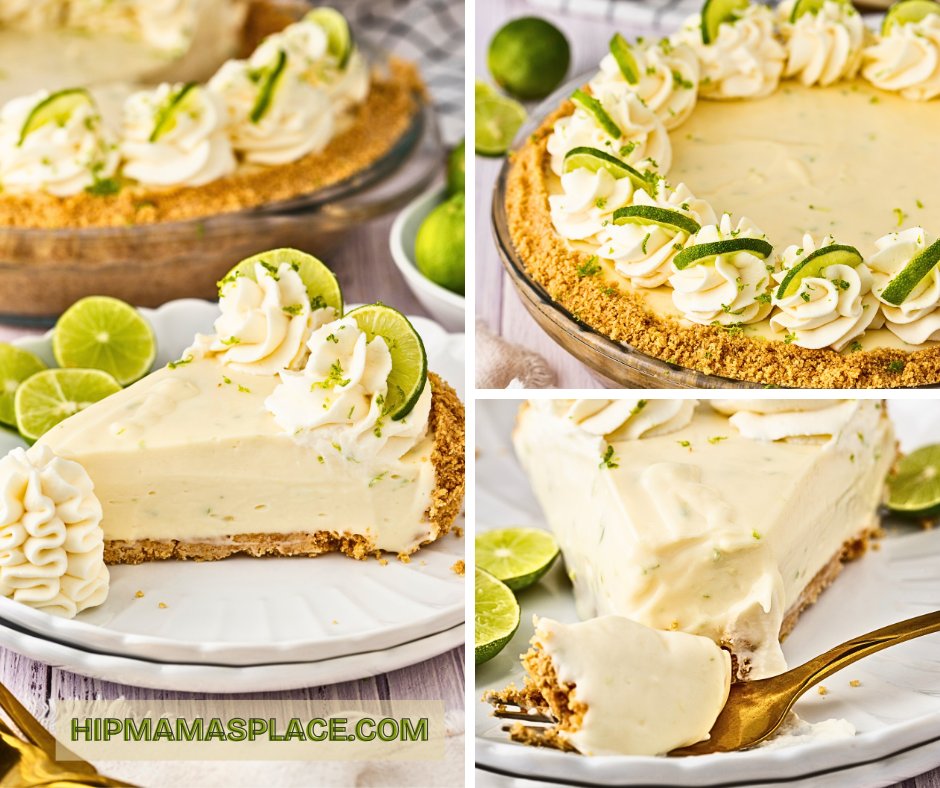🥧💚 Craving something cool and creamy? This No-Bake Key Lime Pie is your new summer BFF.  Zesty, refreshing, and zero oven time. Yes, please! 😎☀️ Grab the recipe 👉 tinyurl.com/3y3pmk9d
#KeyLimePie #HipMamasPlace #HipMamasPlaceRecipes #recipes #desserts #summertreats