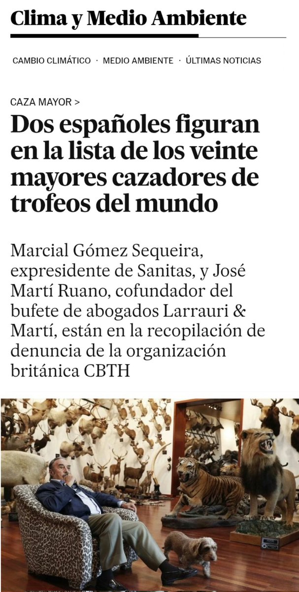 Dos españoles figuran en la lista de los veinte mayores miserables, crueles, destructores y cobardes drl mundo.

Hay gentuza cuya fortuna debería servir para pagarle quien le moviese en la cama por estar impedida para hacerlo por sí sola.