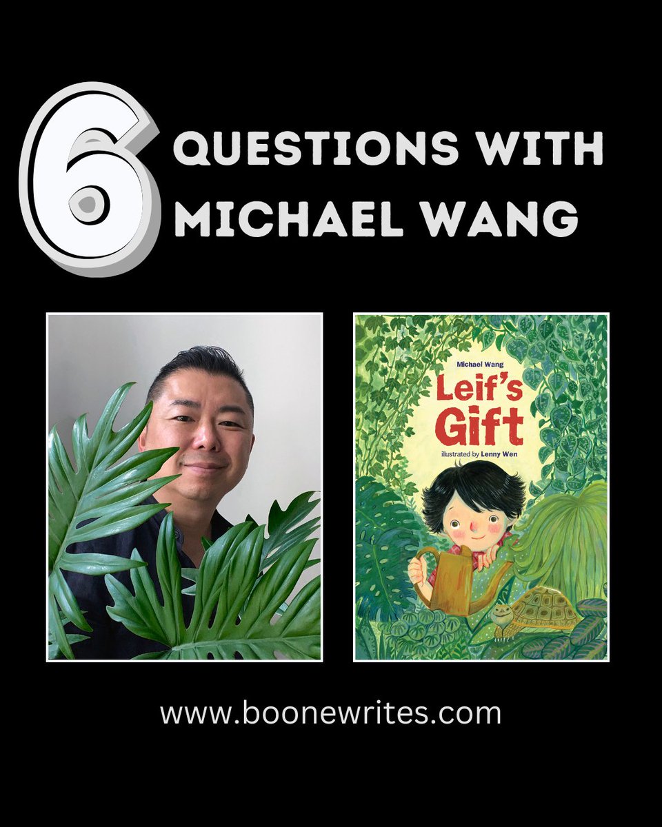 boonewrites's tweet image. Just when you think nothing good came out of the pandemic, #kidlit #author @mwstoriesnyc tells you about his houseplants and how they inspired him to write a #picturebook.
Read more on this week's Six Questions blog: boonewrites.com/post/six-quest…