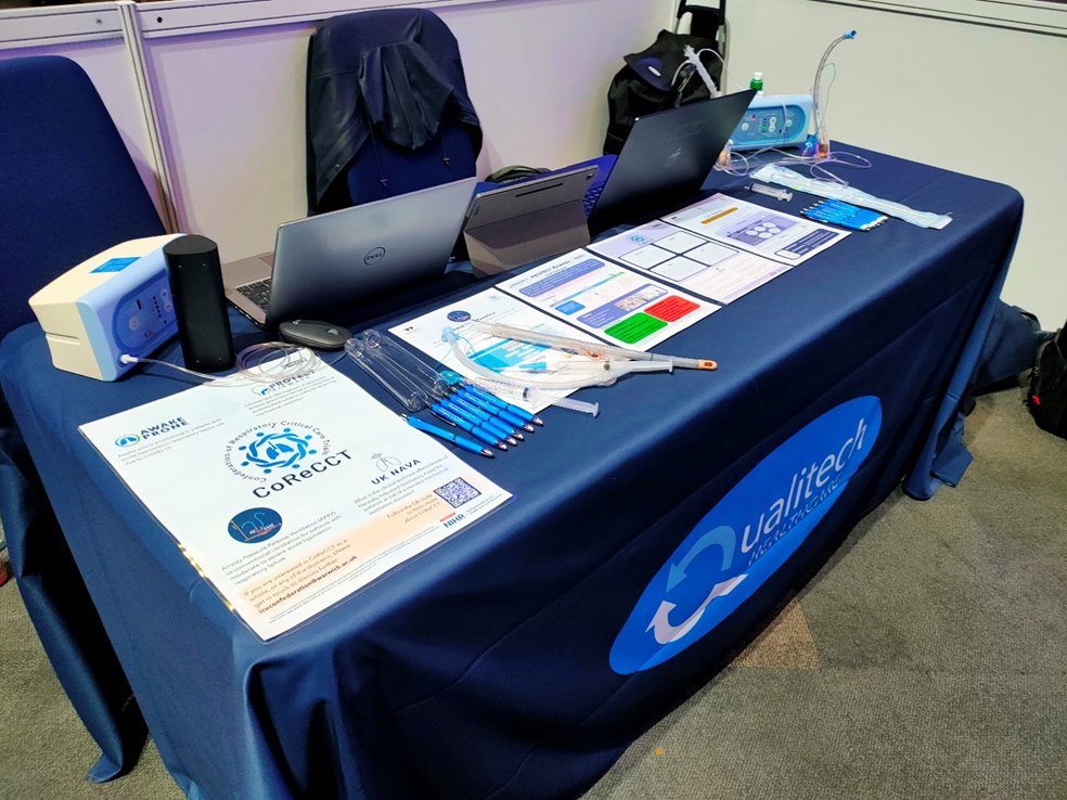 WarwickCTU's tweet image. PROTECT Airways CI’s &amp;amp; TM are at the State of the Art Conference until 3 July, representing CoReCCT! 

They&apos;re joined by Qualitech, suppliers of the Venner PneuX device. 

Come say hi and chat about PROTECT Airways &amp;amp; CoReCCT

@gazkitch @DarkNatter @dfmcauley