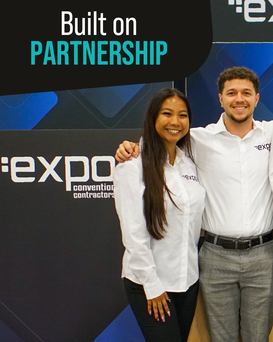 ExpoCCI's tweet image. What’s the real difference when you work with Expo? 🤔

From logistics to layout, data to design, we’re your strategic team behind the curtain. The kind of partner that sweats the details, so you don’t have to.

#ExpoExperience #BuiltByExpo #TradeShowExperts #ExpoCCI