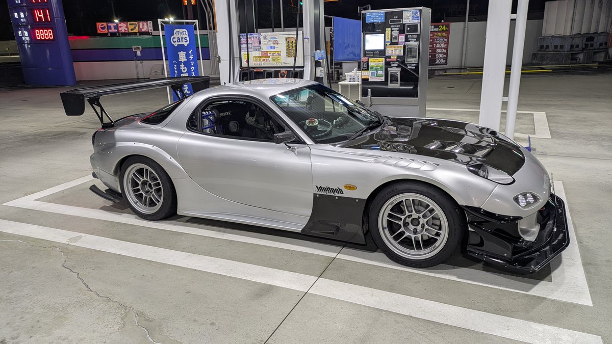 suematty_fd's tweet photo. 試走完了
めっちゃ良い感じ

といっても車検が控えてるのでまた入庫ですばい https://t.co/wUD17dsBHS