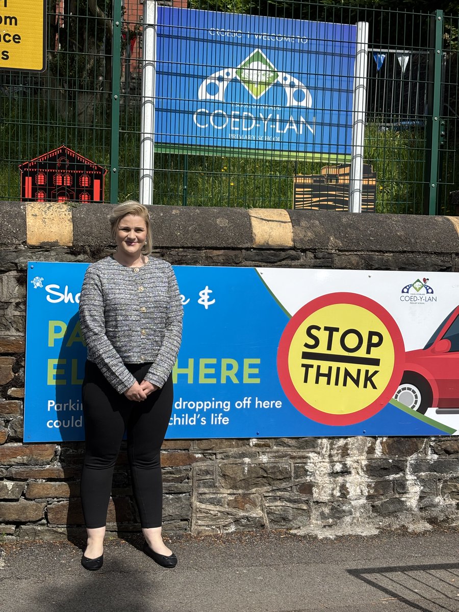 Great to visit Coed-y-Lan Primary last week! I spoke in assembly about my role as an MP &amp; Minister, followed by fab questions from pupils. 🗣️👏

Loved hearing from their school Senedd, about digital learning, eco work &amp; their journey to Gold as a Rights Respecting School!