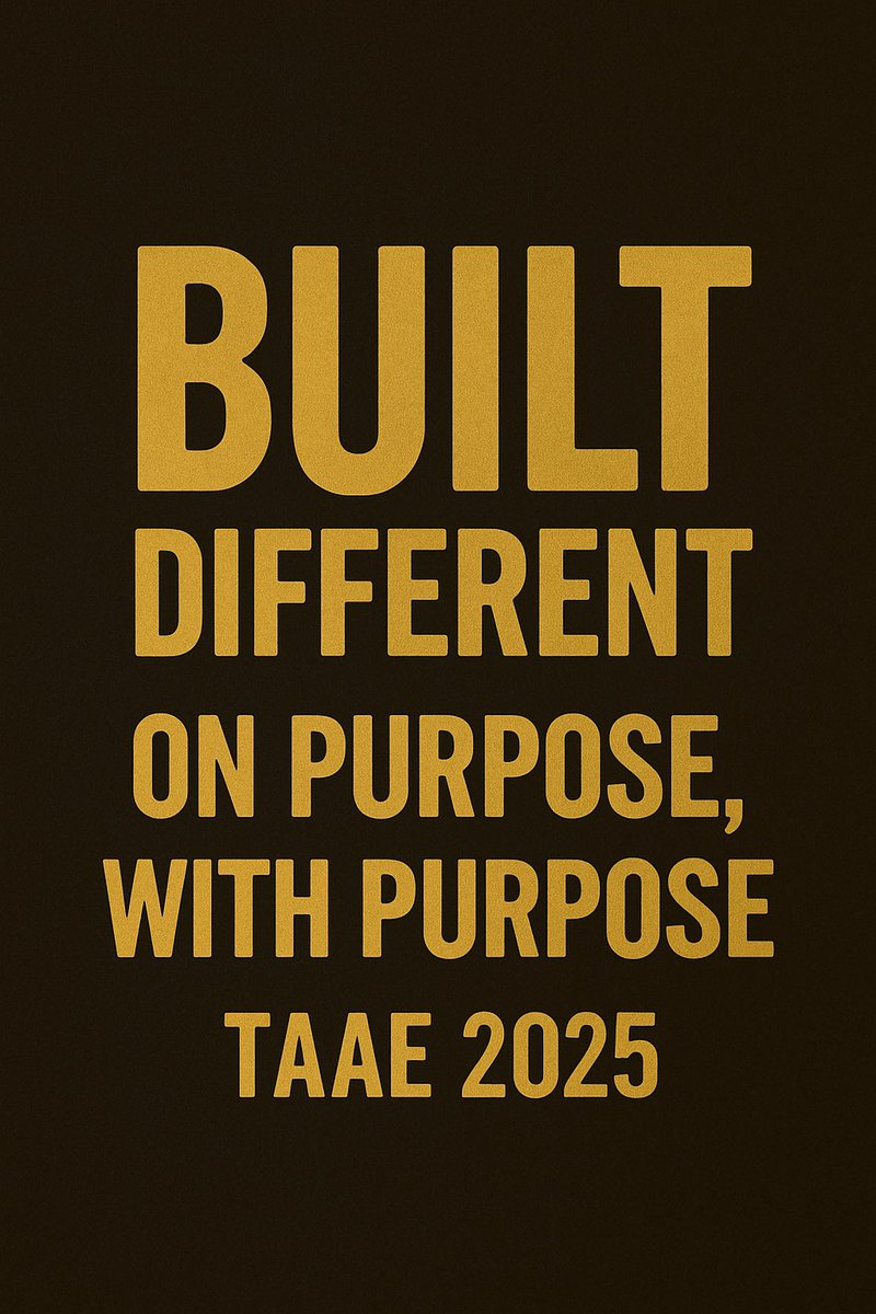 TODAY…let’s GO 💪🏽 🔥 <a href="/TAAE8/">TAAE</a> #alternativeed