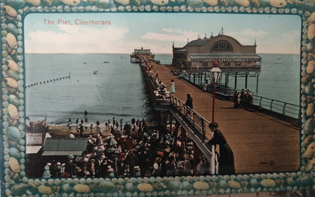 When it was big it was very big. #Cleethorpes Pier circa 1914 - #NationalSeasideDay