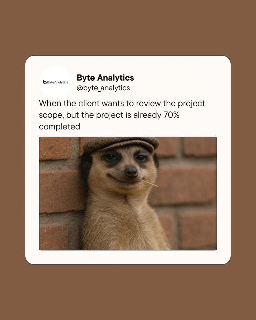 ByteAnalytics_'s tweet image. Our version of the #racoonmeme 😂