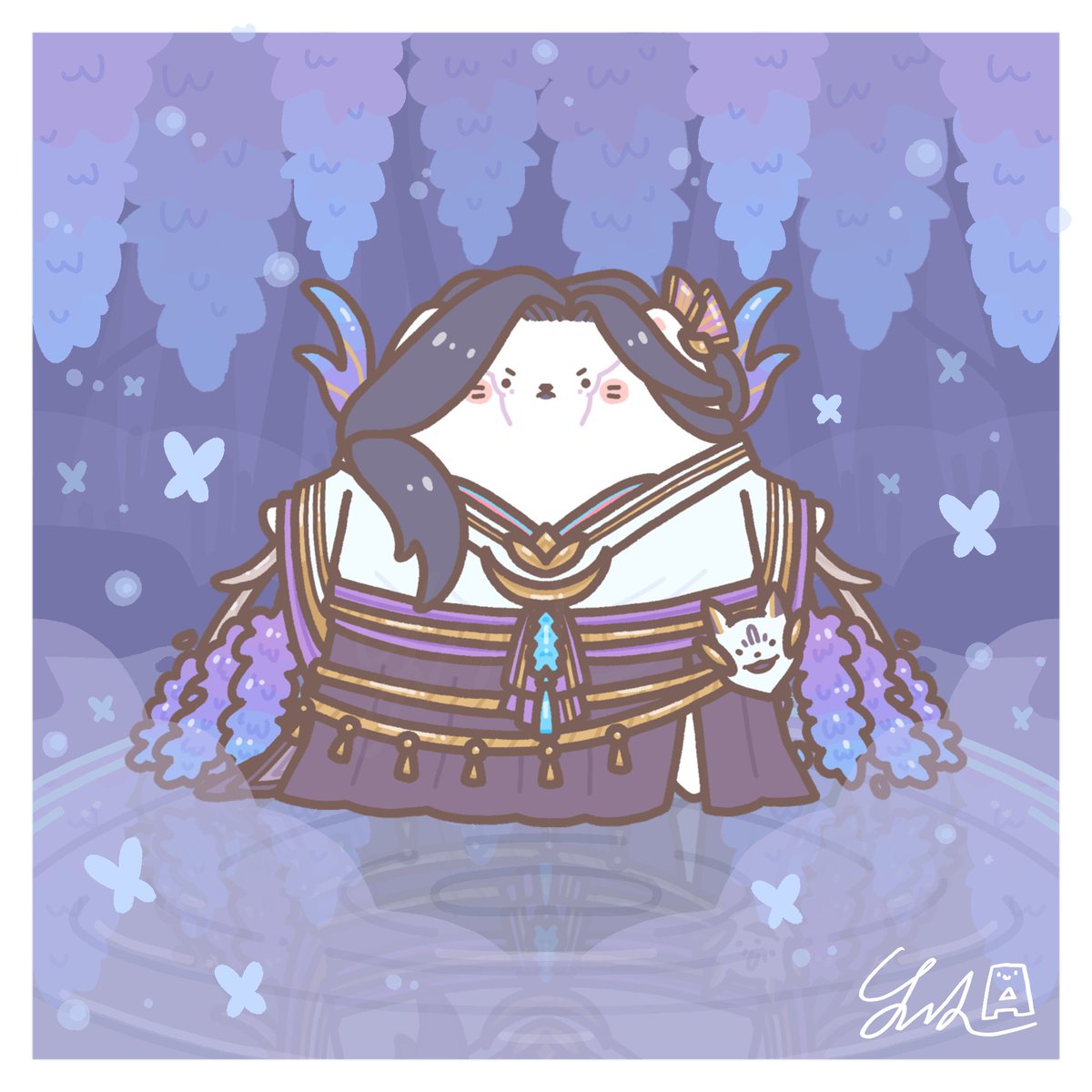 yeeeh_0613's tweet image. 😺💜
好美麗的貓 已抽💸
#LeagueOfLegends
#Morgana #SpiritBlossom
#LeagueOfLegendsFanArt
