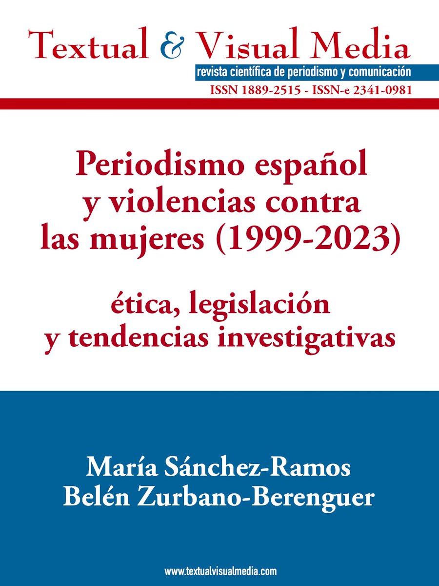 Sociedad Española de Periodística SEP (@sepperiodistica) on Twitter photo 3⃣ Las investigadoras <a href="/unisevilla/">Universidad de Sevilla</a> María Sánchez Ramos y Belén Zurbano-Berenguer abordan el tratamiento mediático de violencias contra las mujeres en España entre 1999 y 2023 con una cronología basada en análisis deontológico e iniciativas legislativas
➡️ acortar.link/qkT990 3⃣ Las investigadoras <a href="/unisevilla/">Universidad de Sevilla</a> María Sánchez Ramos y Belén Zurbano-Berenguer abordan el tratamiento mediático de violencias contra las mujeres en España entre 1999 y 2023 con una cronología basada en análisis deontológico e iniciativas legislativas
➡️ acortar.link/qkT990
