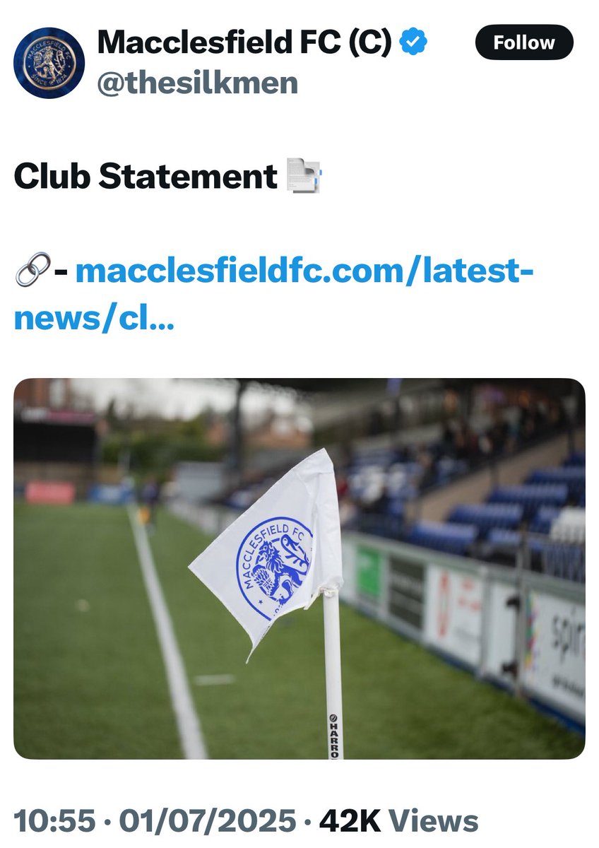 Fair play to The Lads from Macc. They asked the manager Do you love me? but didn’t get the answer they wanted and now the Savage era is over. Never mind, there’s still Beer &amp; Sex &amp; Chips &amp; Gravy, and this SCF is a silky smooth way to draw things to a close 👏 8/10