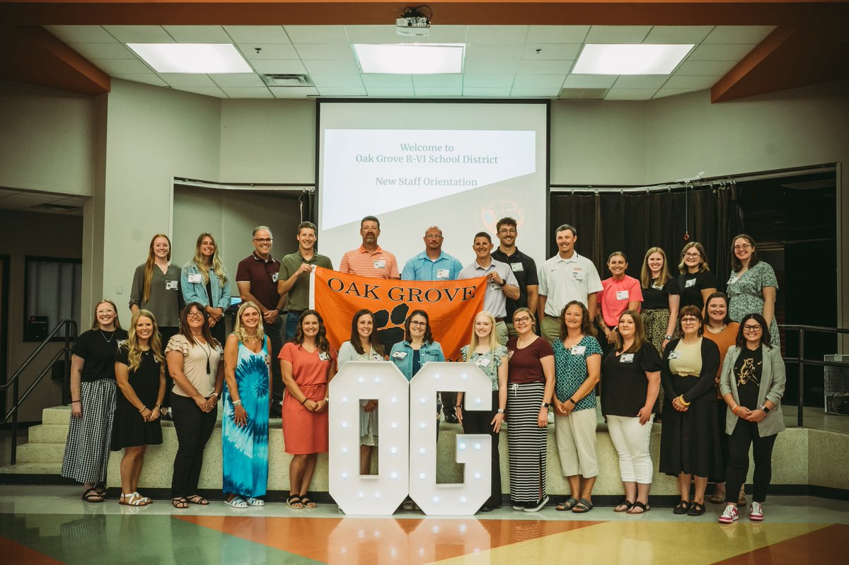This week, we proudly welcomed our newest staff members to the Oak Grove Team! Their excitement and energy are contagious—they’re ready to jump in and make an impact with our students and community.