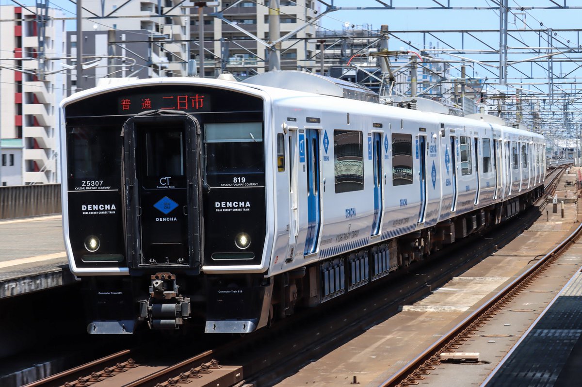 6/28(土)
2143M    819系ZG5307＋5106