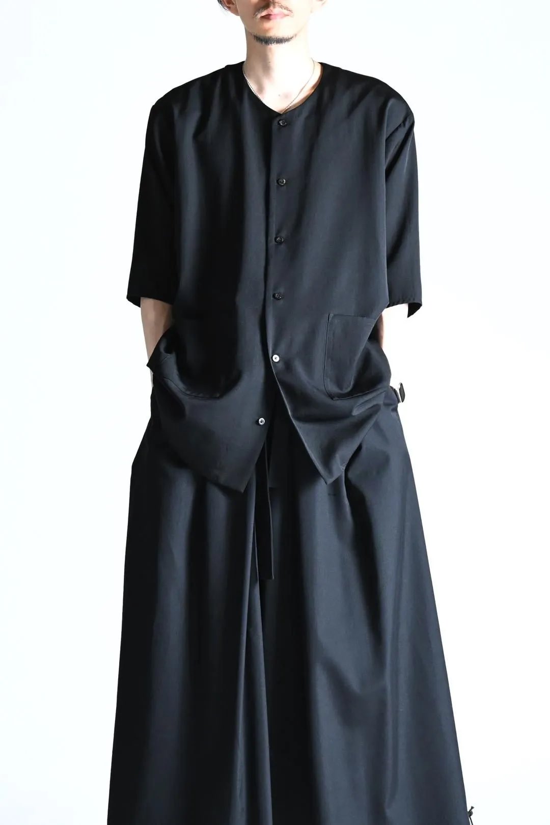 CABaN ウールギャバジン　ビックシャツ CABaN ウールギャバジン ビッグシャツ 新品 ゆうこすさん着用