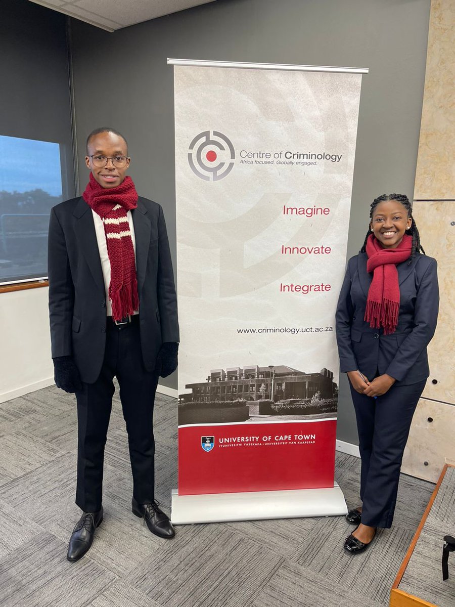 uculaw's tweet image. Preliminary Round 1: Team UCU Stacy Angel Ndawula and Aaron Alinda)takes a photo with the Judges, Team 16 and our almunus Lutaaya Allan Mark ( an LLM candidate at UCT) after the first preliminary round at The All Africa Human Rights Moot in Cape Town South Africa.