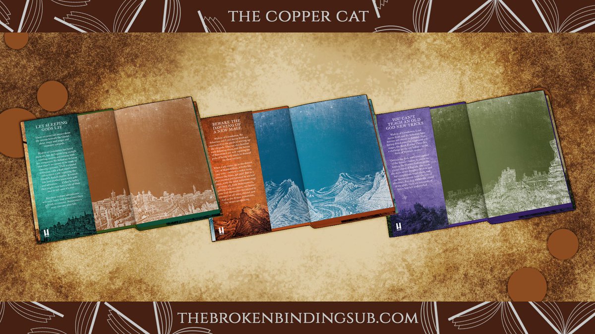 We are beyond excited to be producing a special edition set of The Copper Cat trilogy by Jen Williams <a href="/sennydreadful/">Jen 'mostly updates only, alas' Williams</a> in association with <a href="/headlinepg/">Headline Books</a> 🐉😍

This beloved backlist series will be available in hardback for the first time! 🥳