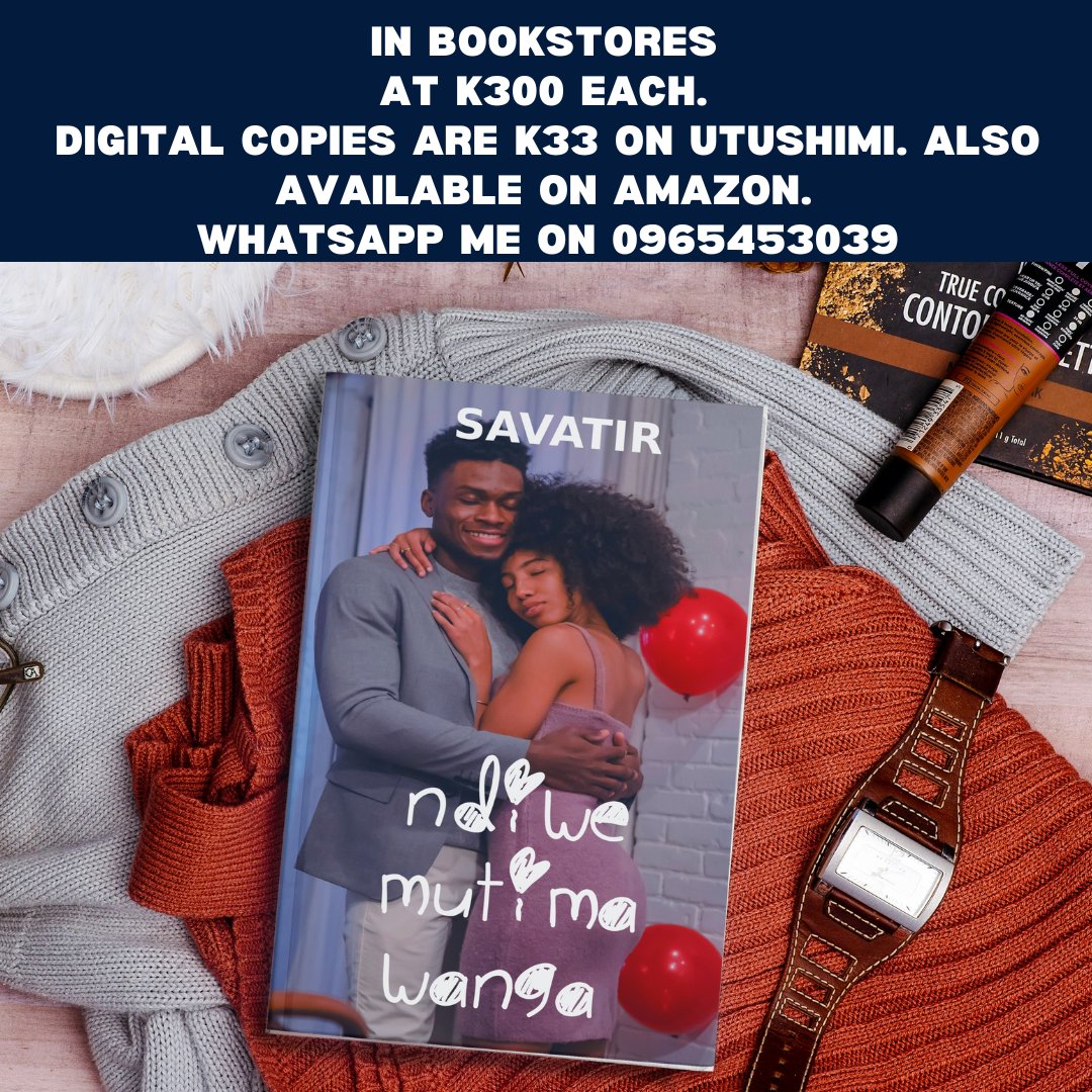 Meet your 2-time award-winning fiction author. The award-winning books are available at K300 each for a signed copy. Send me a WhatsApp on 0965453039 to make an order. Free delivery countrywide. 

#the_once_and_future #Savatir