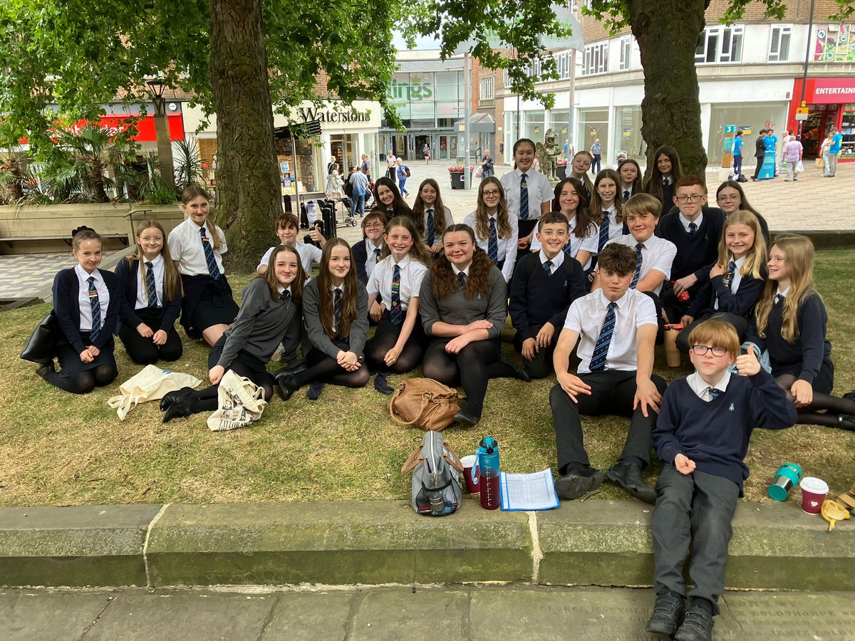 Our Kettlethorpe High School choir are at Wakefield Cathedral for the Big Sing event, break a leg all!