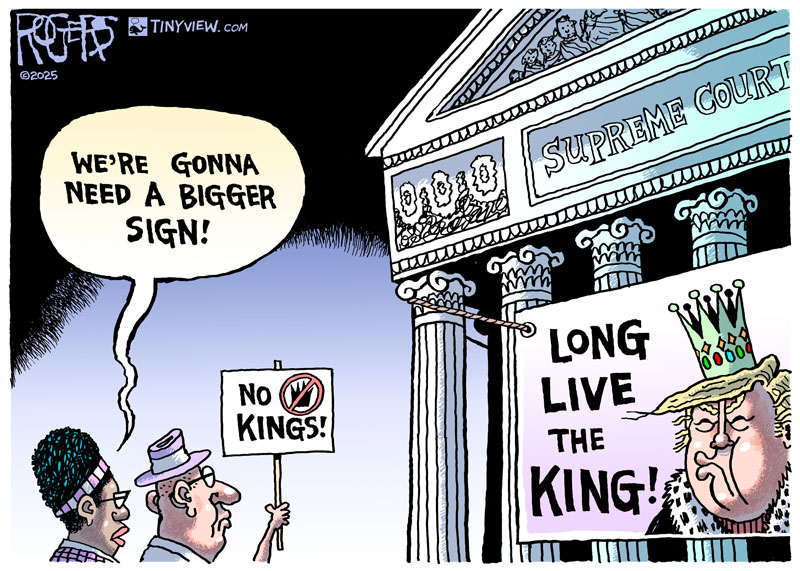 I say it all the time. Elections matter. Trump appointed three Supreme Court justices during his first term and now they are enabling his autocratic ambitions. #Trump #SCOTUS #SupremeCourt #birthright #citizenship #dictator #King