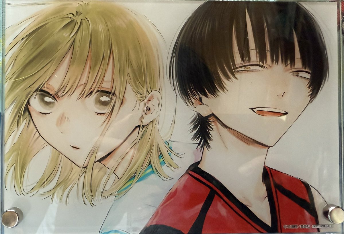 アオのハコ　千夏と夢佳の特製アクリルボード　ゼブラック　当選品 アオのハコ 千夏と夢佳の特製アクリルボード ゼブラック 当選品