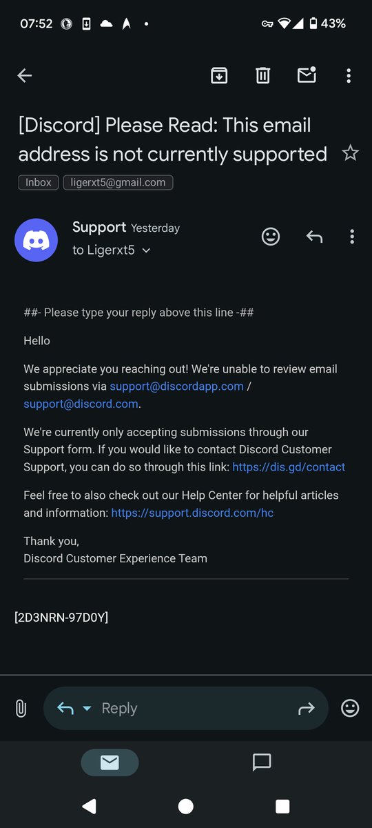 Liger_VR's tweet image. #discord decided to no longer discuss the matter any further and I must start another ticket. How wonderful.
I&apos;d love to charge back the amount, but it&apos;s clearly too late, and obviously since it&apos;s their platform, my account will be banned.
#theft #poordesign #darkpatterns