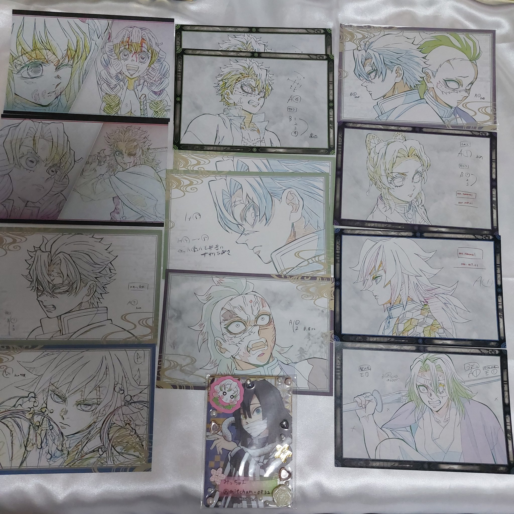 鬼滅の刃 ufotable DINING おすそ分けポストカード 胡蝶しのぶ