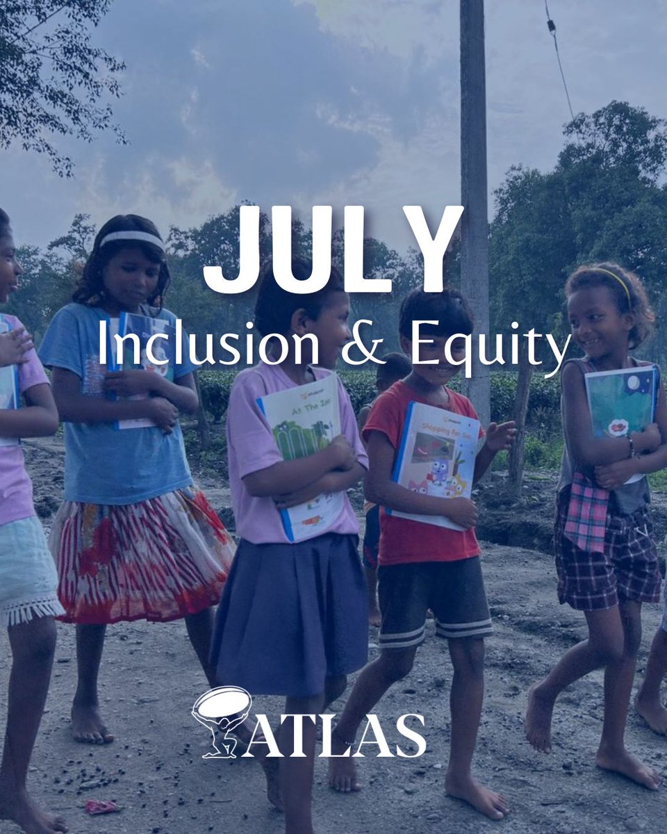 theatlascharity's tweet image. Hello July 👋
This month we're focusing on inclusion and equity; one of the founding reasons for Atlas' existence.
We’ll be sharing stories that show what happens when barriers come down and opportunities open up.
#InclusionMatters #EquityInAction #AtlasFoundation