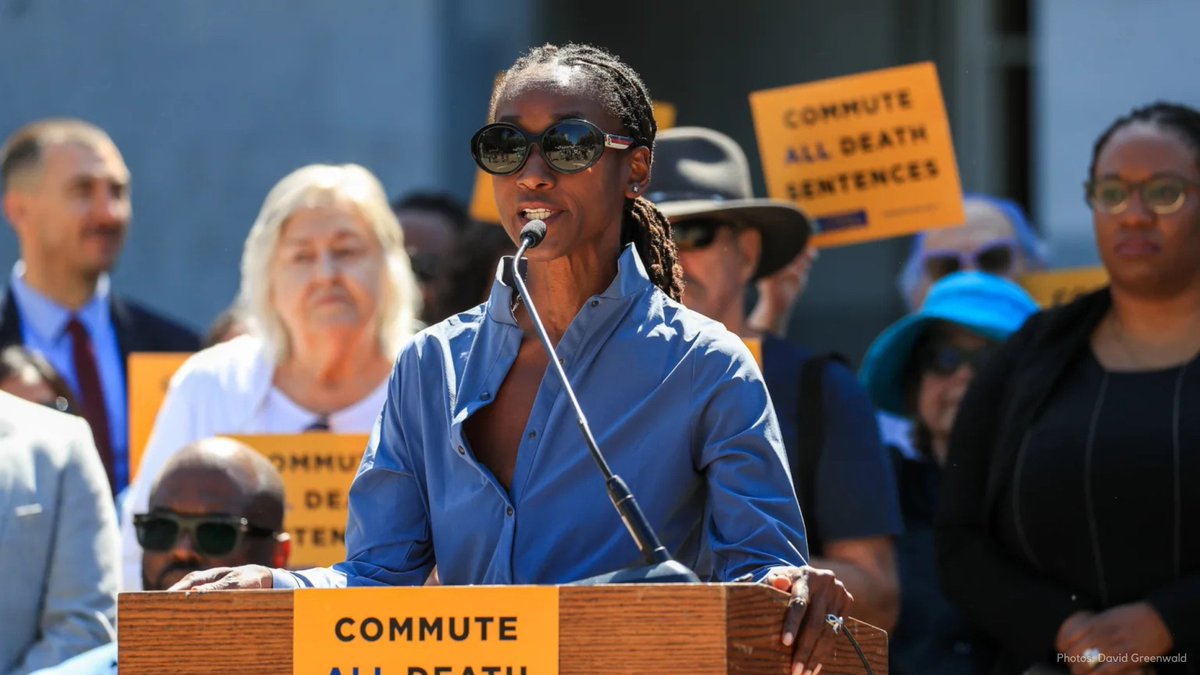 RBI_Justice's tweet image. 📢 Civil rights leaders and advocates — backed by nearly 200 organizations — rallied at the California State Capitol to urge Gov. Newsom to #CommuteTheRow.

The death penalty is inhumane, racially biased, and undermines public safety. It&apos;s time for @CAgovernor to act. #BizVsDP