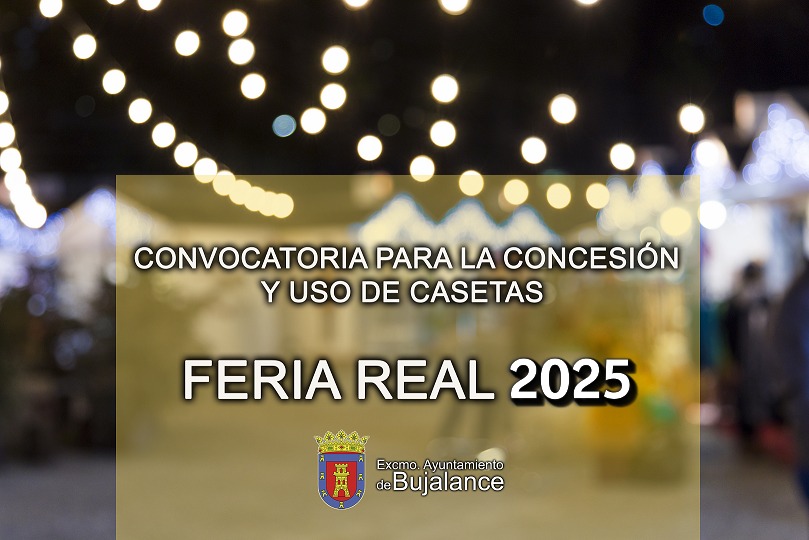 Abierto el plazo para solicitar casetas en la Feria Real de #Bujalance 2025

bujalance.es/abierto-el-pla…