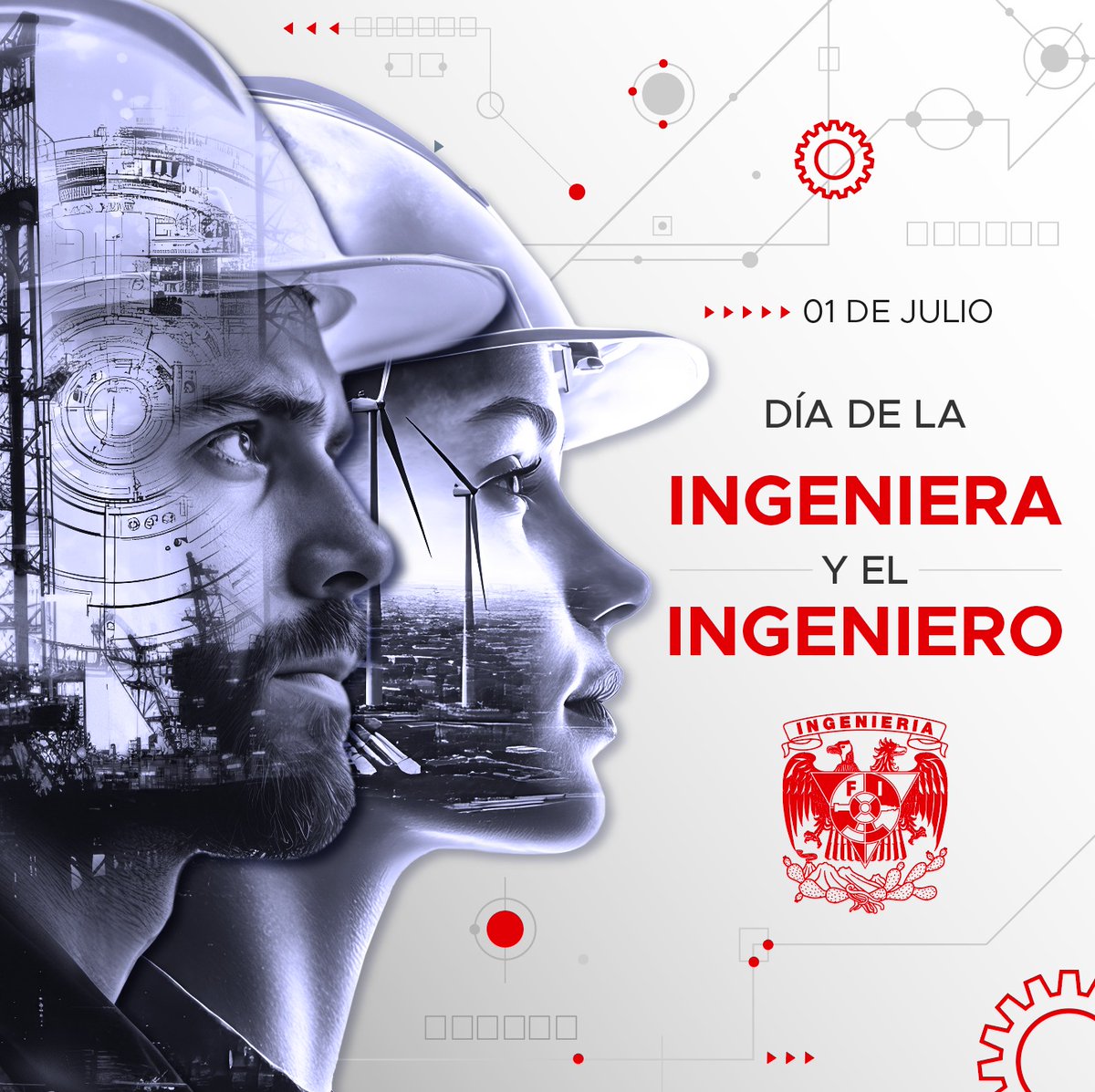 Ingeniería UNAM (@fiunam_mx) on Twitter photo 1 de julio, Día de la Ingeniera y el Ingeniero
Muchas felicidades. Hoy celebramos su creatividad, ingenio y dedicación. 👏
#OrgulloFI #SomosFI #OrgulloUNAM
<a href="/die_fi_unam/">División de Ingeniería Eléctrica</a> <a href="/DICT_FIUNAM/">División de Ingeniería en Ciencias de la Tierra</a> <a href="/dicyg/">DICyG - FI</a> <a href="/DIMEIFIUNAM/">DIMEIFIUNAM</a> <a href="/uatUnam/">Unidad de Alta Tecnología</a> <a href="/SocialesyHum_FI/">DCSyH FI UNAM</a> <a href="/MineriaUNAM/">Minería UNAM</a> 1 de julio, Día de la Ingeniera y el Ingeniero
Muchas felicidades. Hoy celebramos su creatividad, ingenio y dedicación. 👏
#OrgulloFI #SomosFI #OrgulloUNAM
<a href="/die_fi_unam/">División de Ingeniería Eléctrica</a> <a href="/DICT_FIUNAM/">División de Ingeniería en Ciencias de la Tierra</a> <a href="/dicyg/">DICyG - FI</a> <a href="/DIMEIFIUNAM/">DIMEIFIUNAM</a> <a href="/uatUnam/">Unidad de Alta Tecnología</a> <a href="/SocialesyHum_FI/">DCSyH FI UNAM</a> <a href="/MineriaUNAM/">Minería UNAM</a>