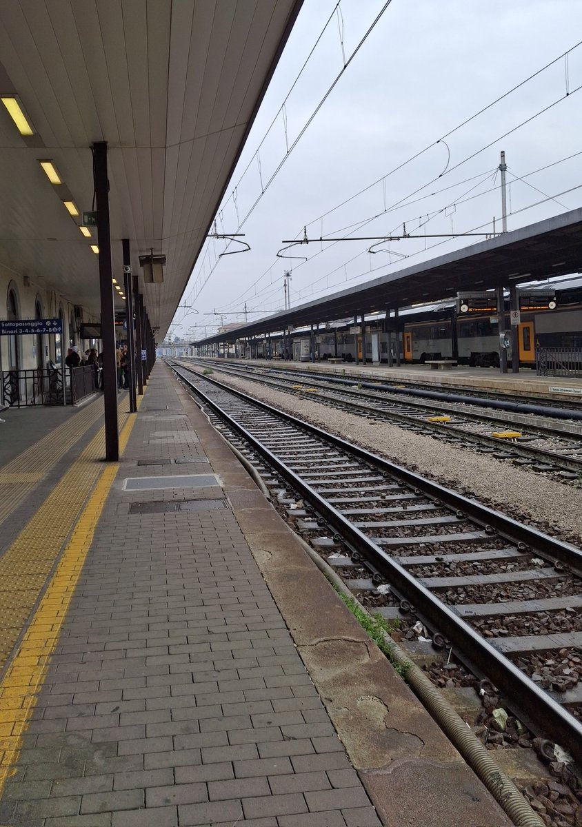ilaeR__'s tweet image. In alcuni casi, arrendersi, lasciarsi andare, abbandonare ogni resistenza diventa un atto salvifico. Che le cose vadano come devono andare. E pace.
【I binari mi fanno pensare ai percorsi della vita, non sono un pensiero al suicidio 😅】