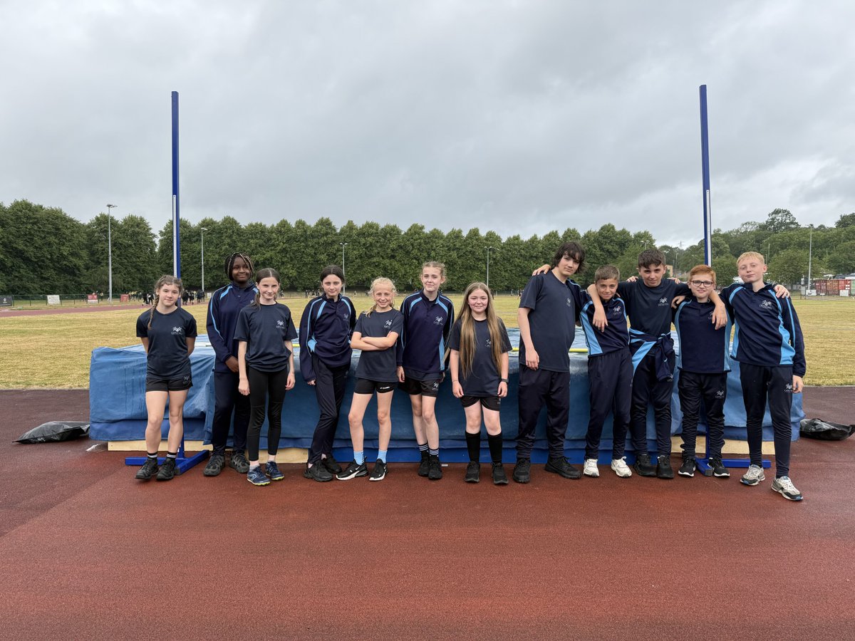 CastleHall_PE's tweet image. Last week 12 Yr7 students went to the Kirklees Athletics Championship. Well done to Maria and Tom for finishing 2nd and 3rd respectively in their races. 🥈🏃‍♀️🥉🏃‍♂️We are looking forward to taking all of Yr7 to the athletics track tomorrow! #developingcharacter #raisingaspirations