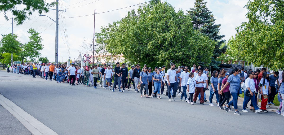 Incredible energy on June 28, 2025, as over a thousand participants joined the <a href="/BAPSCharities/">BAPS Charities</a> Walk/Run supporting <a href="/OslerHealth/">William Osler Health System</a> &amp; <a href="/CNIB/">CNIB</a>.

A powerful display of unity, selfless service &amp; community spirit.

#SpiritOfService #BAPSCharities #BAPSToronto