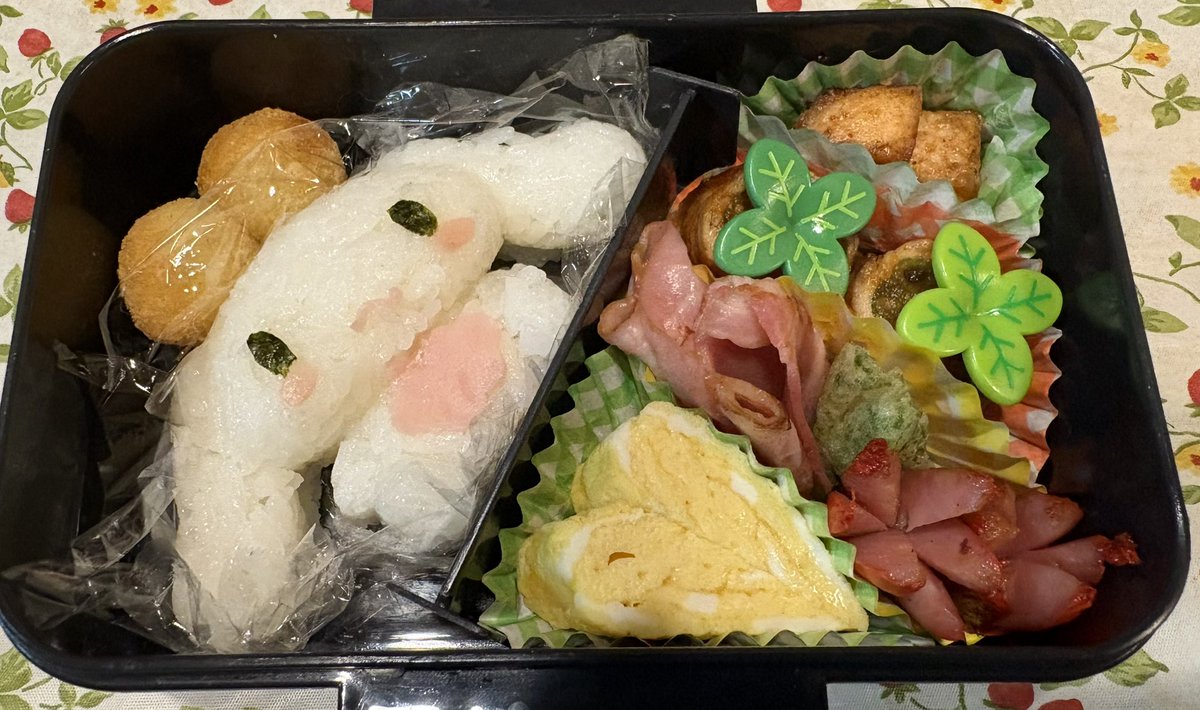 うん👀それは僕達の💛💙ご飯🍚？