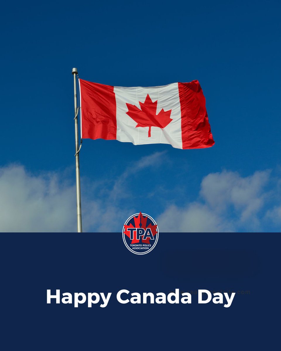 Toronto Police Association (@tpaca) on Twitter photo Happy Canada Day! 🇨🇦 Today, as thousands gather to celebrate across Toronto, we want to acknowledge <a href="/TorontoPolice/">Toronto Police</a> members who are working through the holiday to keep our communities safe.
Your commitment to this city never stops and neither does our appreciation.
#TPAProud Happy Canada Day! 🇨🇦 Today, as thousands gather to celebrate across Toronto, we want to acknowledge <a href="/TorontoPolice/">Toronto Police</a> members who are working through the holiday to keep our communities safe.
Your commitment to this city never stops and neither does our appreciation.
#TPAProud