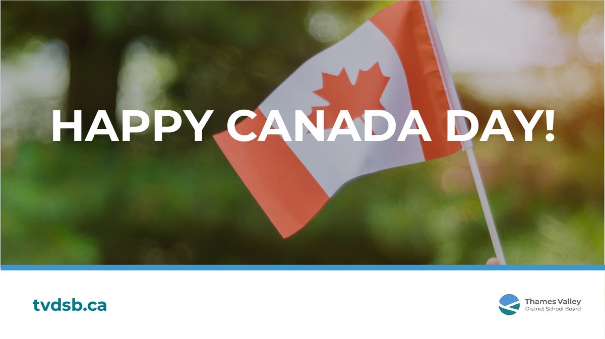 Happy Canada Day! We hope you and your family have a safe, relaxing break and enjoy the celebrations.