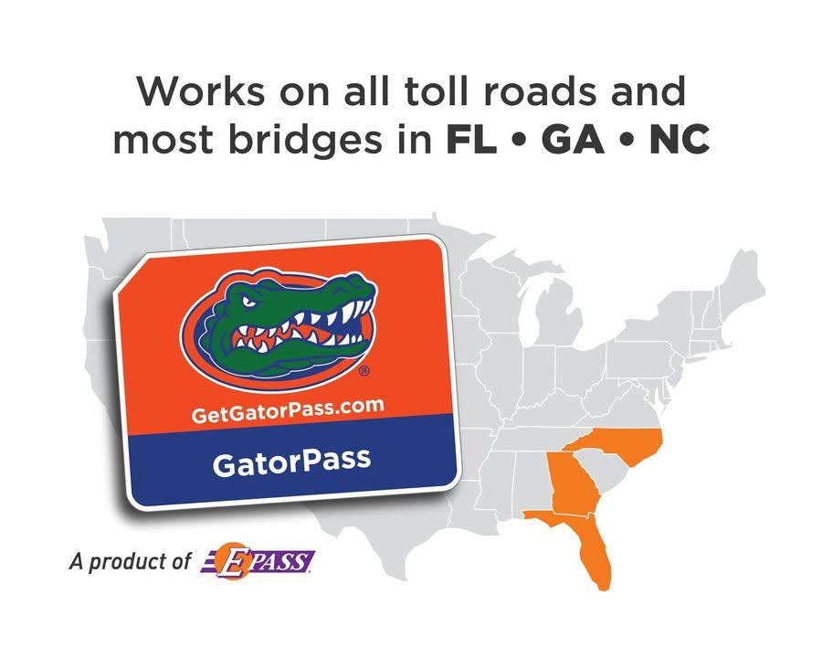 It’s #TollPassTuesday! 🐊🚗🛣

Ready to save time AND money on ALL toll roads, express lanes &amp; most bridges throughout Florida, Georgia + North Carolina? Get #MyGatorPass toll sticker.

Visit GetGatorPass.com. #GoGators