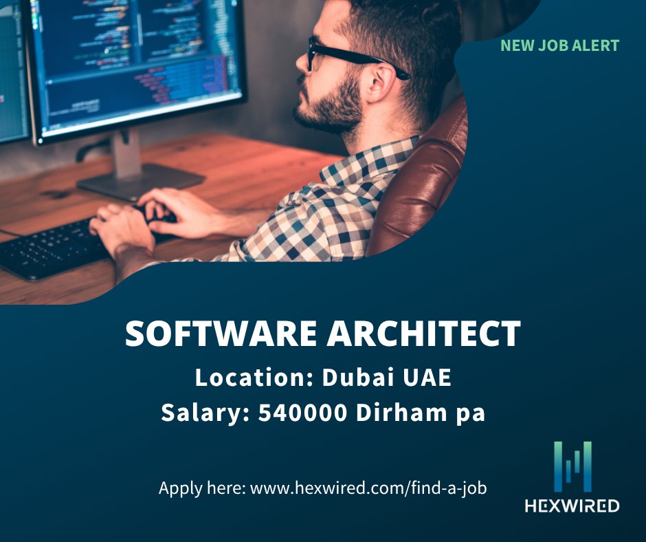 hexwired's tweet image. NEW JOB ALERT: Software Architect💥

Position details:

📛Software Architect
📌Dubai UAE
💷 540000 Dirham a year

Apply here➡️ ow.ly/vQ1s50WirZQ

#HexwiredRecruitment #SoftwareArchitect #TechjobsinDubai #JobSearch #JobPosting #TechHiring #JobVacancy #TechRecruitmentAgency