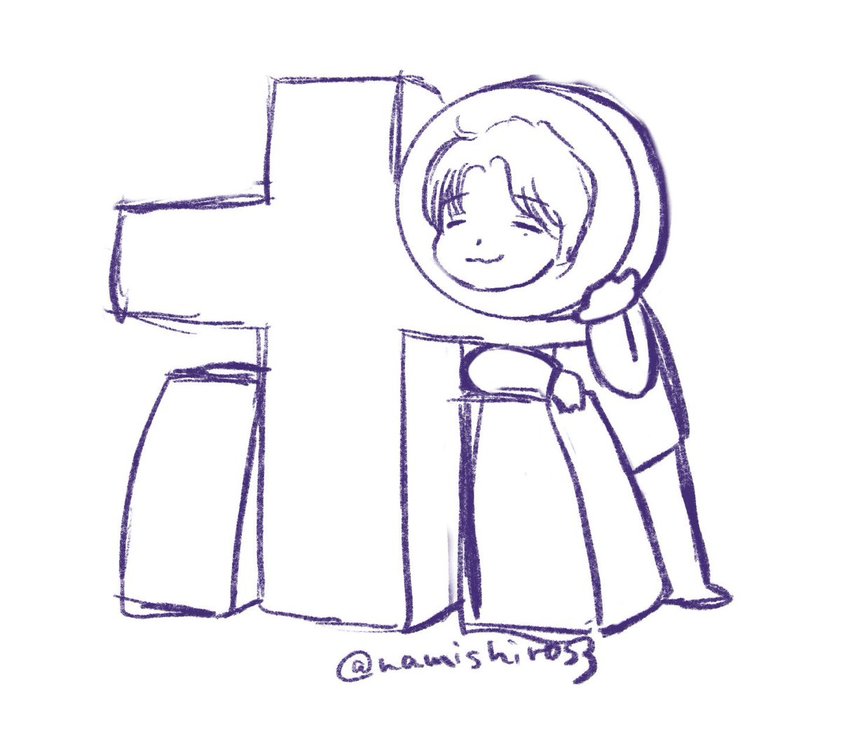 うんヶ月ぶりに出した絵がこれですか。何をやってるんでしょうか私は