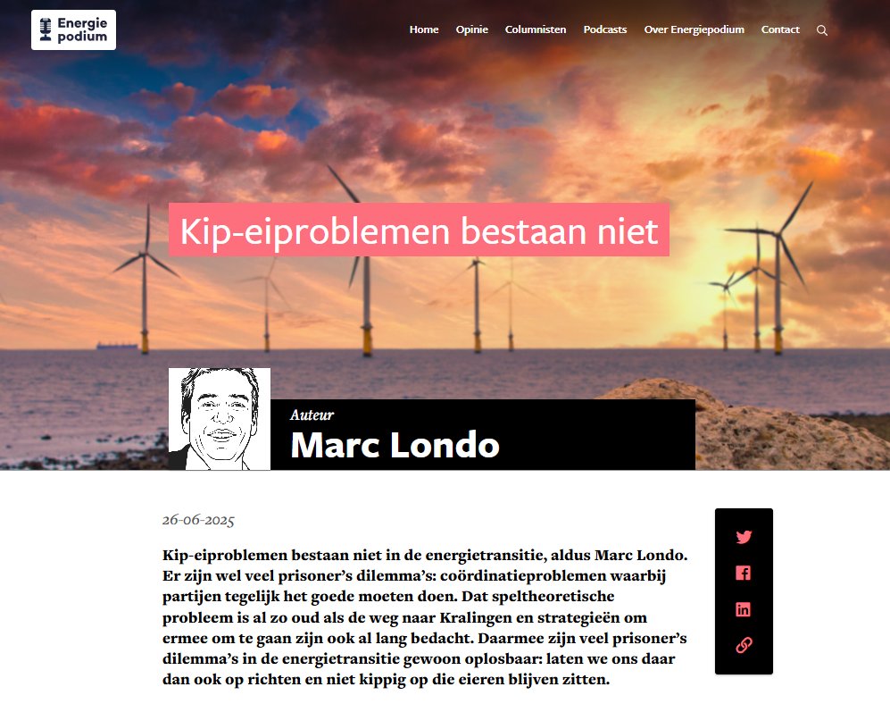 Energiepodium (@energiepodium) on Twitter photo De nieuwe column van <a href="/MarcLondo/">Marc Londo</a> 'Kip-eiproblemen bestaan niet' staat nu online: energiepodium.nl/artikel/kip-eiā¦. De nieuwe column van <a href="/MarcLondo/">Marc Londo</a> 'Kip-eiproblemen bestaan niet' staat nu online: energiepodium.nl/artikel/kip-eiā¦.