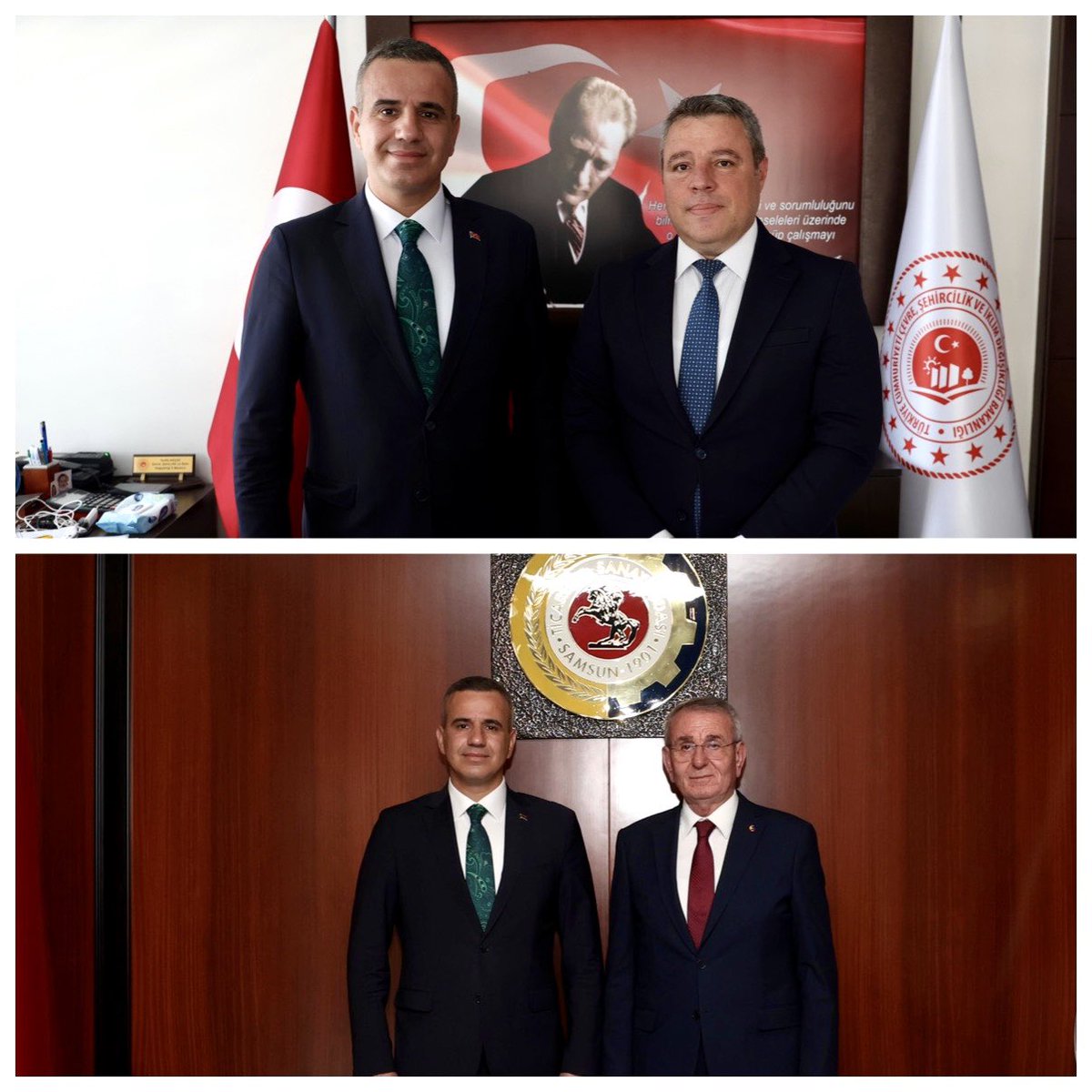 📍 Samsun 

Depozito Yönetim Sistemi’ni ülkemizin dört bir yanında hayata geçirmek için bugün de Karadeniz bölgemizde; #Samsun’dayız. 

Destekleri ve ev sahiplikleri  için Samsun Valimiz Sn. Orhan Tavlı’ya (<a href="/orhantavli_/">Orhan Tavlı</a>), Samsun Büyükşehir Belediye Başkanımız Sn. Halit Doğan’a