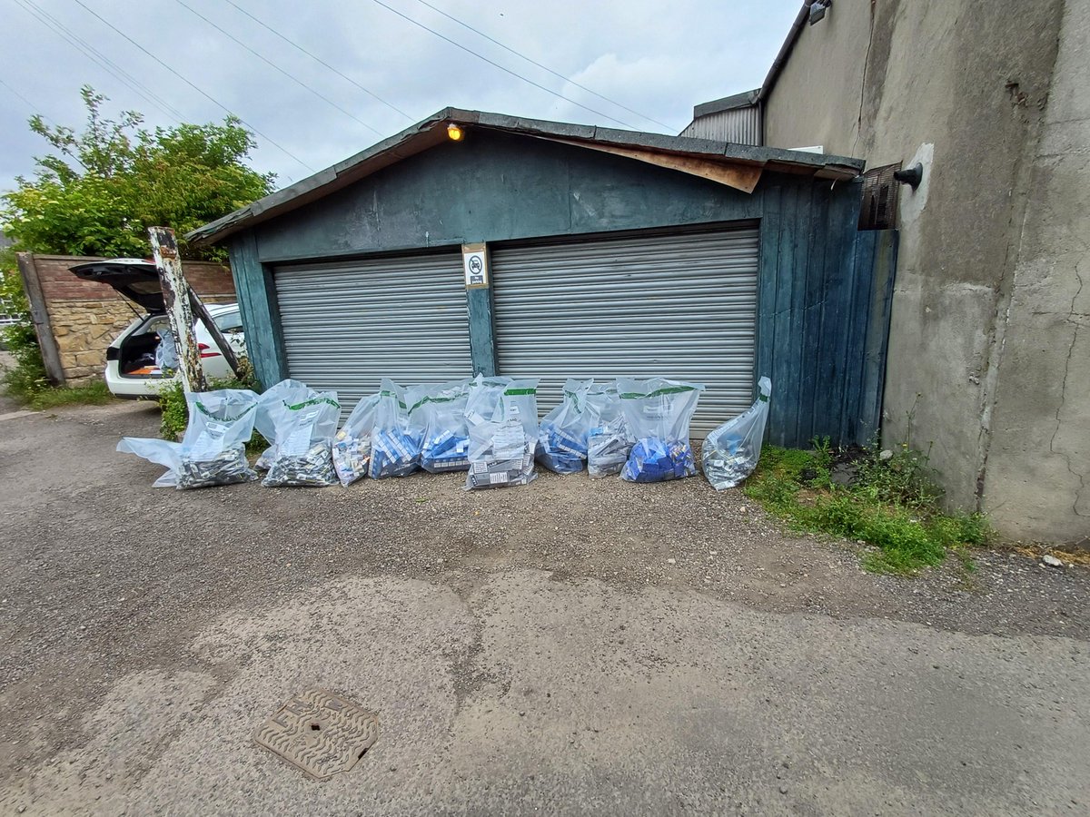 Thanks to sniffer dogs Cooper and Griff working with trading standards, police and the North East Regional Crime in raids across Sunderland and Washington 
You can report illegal sales anonymously at: orlo.uk/2jzDf