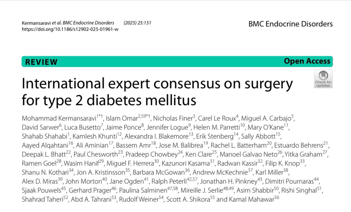 Thanks to Prof Mahawar and Dr Kermansaravi and all of our coauthors.