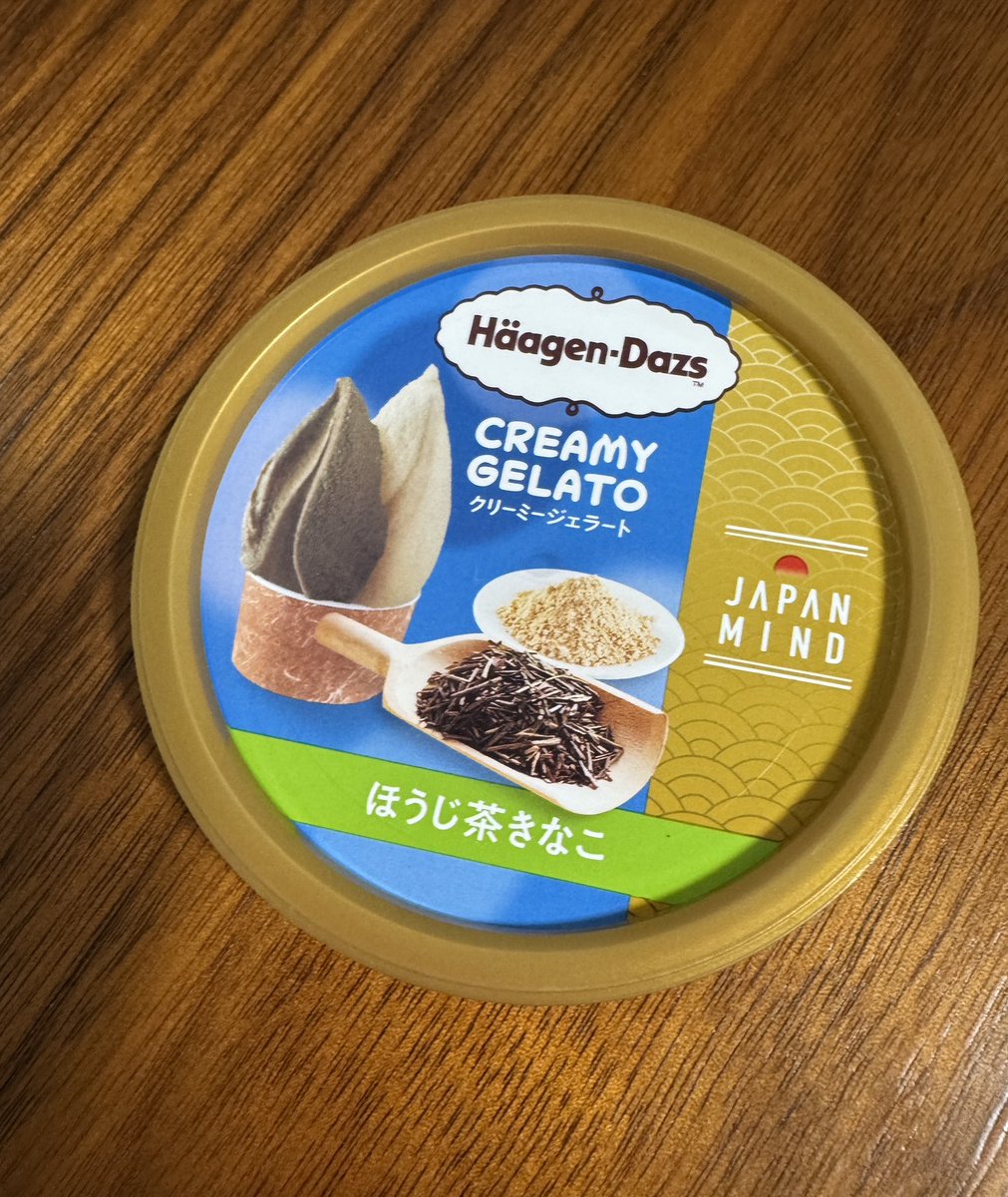 Yukiz11's tweet image. このハーゲンダッツ美味しかった💕
ジェラートなのも、良し!(暑い時は濃厚系よりコレ)
フタしか残ってないけど🤣
スタバも、葉で淹れたほうじ茶ティーラテがなくなっちゃったので(好きだった)、ほうじ茶押しとしては、頑張ってもらいたい😤
#ハーゲンダッツほうじ茶きなこ
