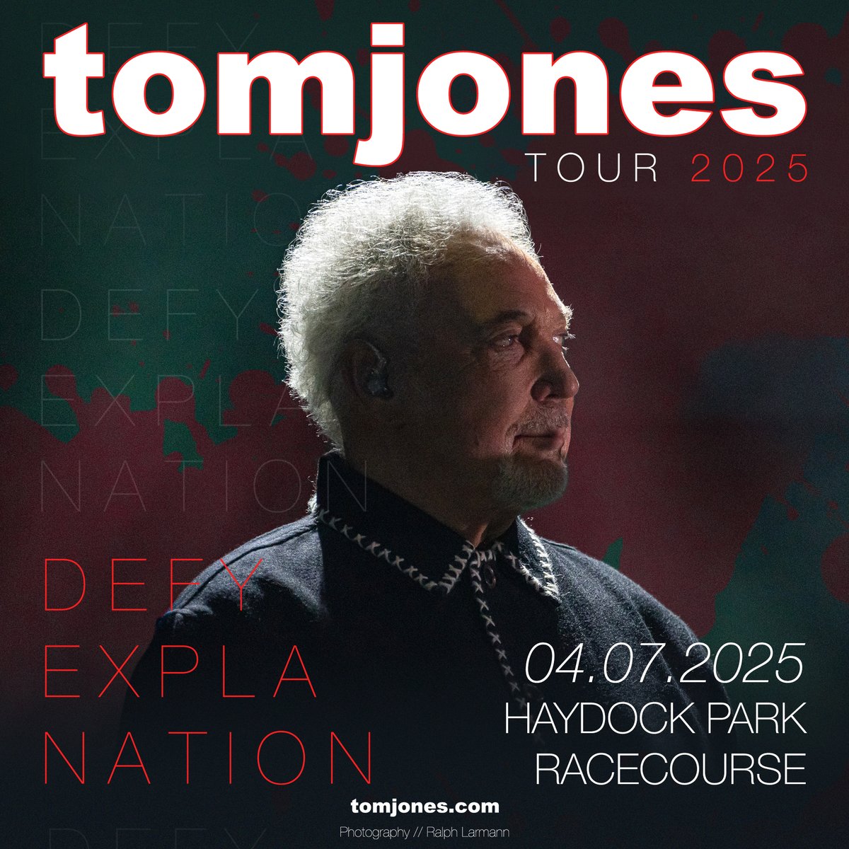 🎶 It's not unusual to be loved by anyone... 🎶

TOMORROW: Don’t miss Tom Jones live after racing at Haydock Park!

Legendary hits, exciting horse racing and a summer evening like no other 😎☀️

🎟️ Book online now and save: thejc.live/tomjoneshaydock