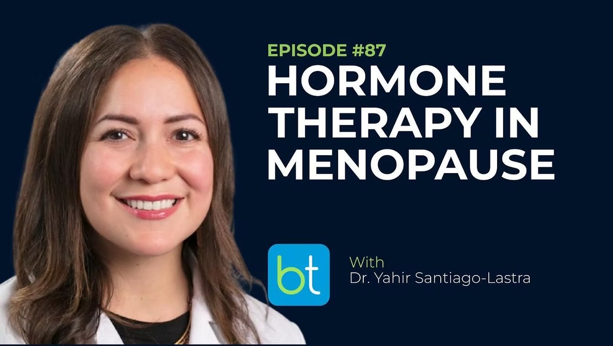_backtableobgyn's tweet image. Vaginal estrogen is not the enemy. Outdated data is. In this crossover episode of the BackTable Urology and OBGYN podcasts, Dr. Suzette Sutherland and Dr. Yahir Santiago-Lastra delve into the persistent challenges and ongoing advocacy efforts surrounding the FDA's black box…